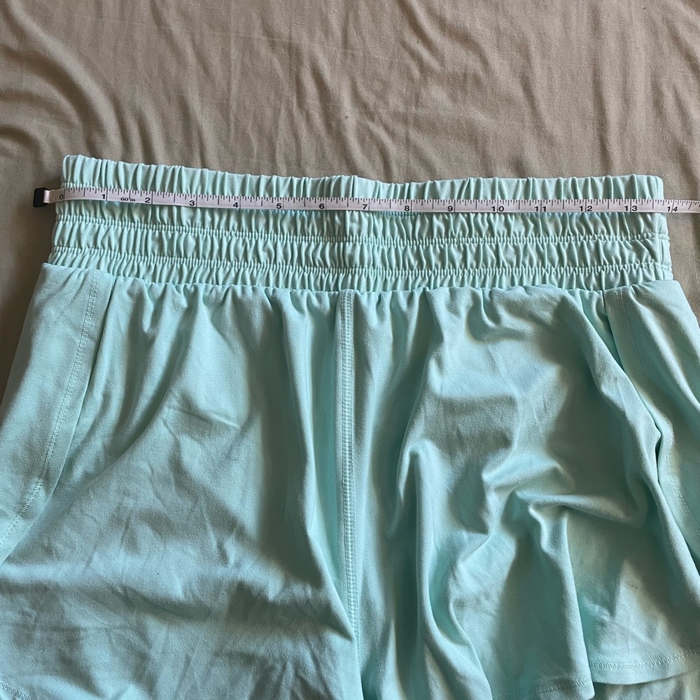 TALULAH Green Athletic Shorts with Elastic Waistband - Picture 2 of 9
